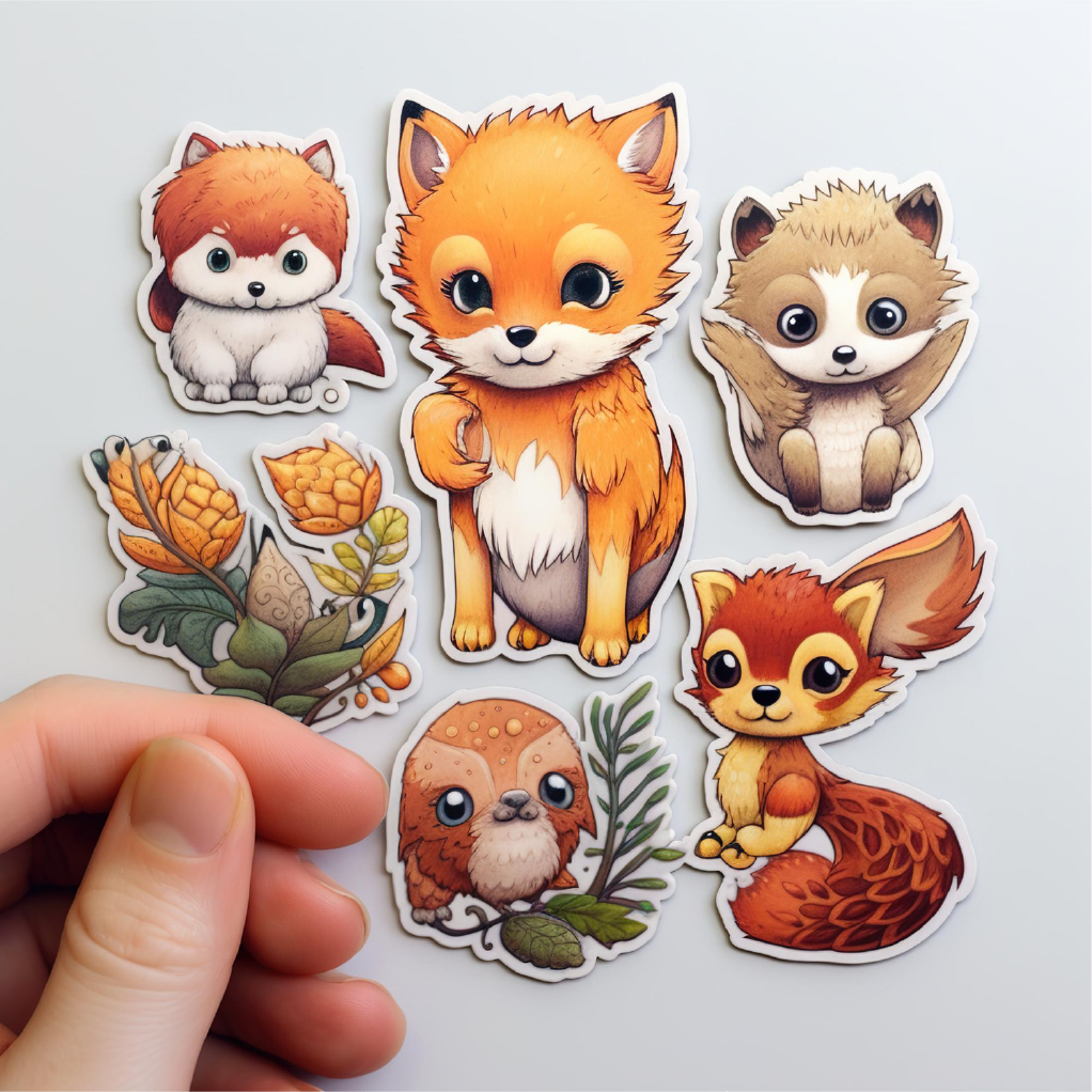 Pack Stickers Die-Cut - Personalizado en Cajicá - La Coneja Creativa